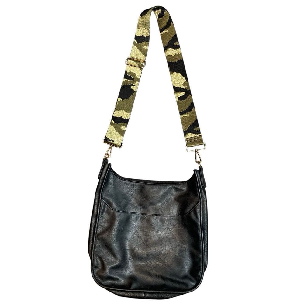 Ah-Dorned Women's Classic Vegan Leather‎ Messenger Bag Boho Casual Crossbody
